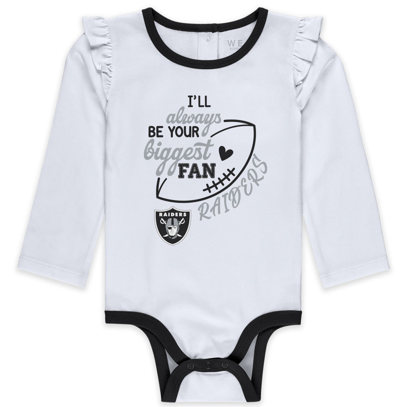 WEAR BY ERIN ANDREWS RAIDERS THREE PIECE TUTU SET