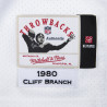 MITCHELL & NESS RAIDERS CLIFF BRANCH 1980 AUTHENTIC JERSEY
