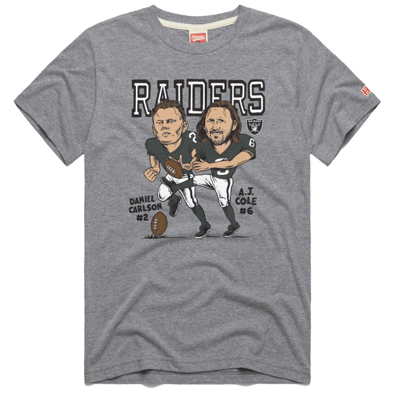 HOMAGE RAIDERS CARLSON AND COLE CHARACTER TEE