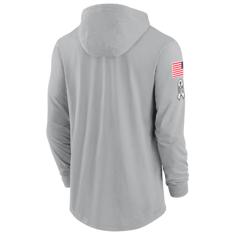 NIKE SALUTE TO SERVICE EDGE MASCOT LOCKUP LONG SLEEVE HOODIE