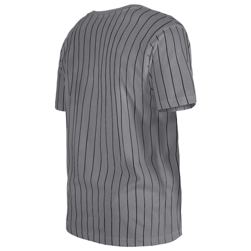 NEW ERA THROWBACK PINSTRIPE SHORT SLEEVE TEE