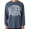 NEW ERA RAIDERS SUPER BOWL XVIII OVERSIZED LONG SLEEVE TEE