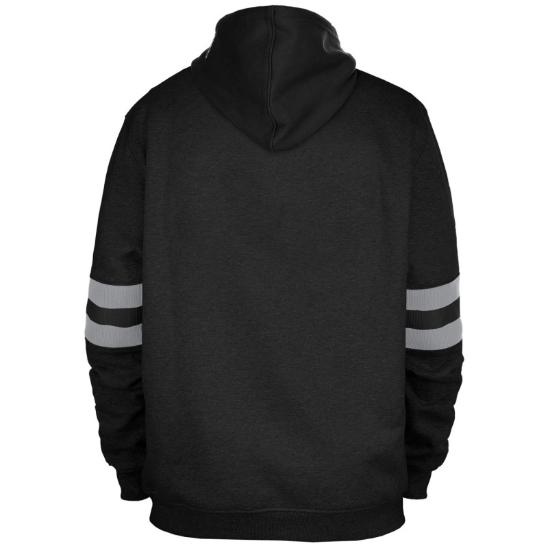 NEW ERA RAIDERS STRIPED INSERTS HOODIE