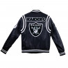 JEFF HAMILTON RAIDERS VEGAN LEATHER JACKET