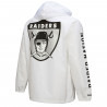 MITCHELL & NESS VINTAGE LOGO HOODED COACHES JACKET