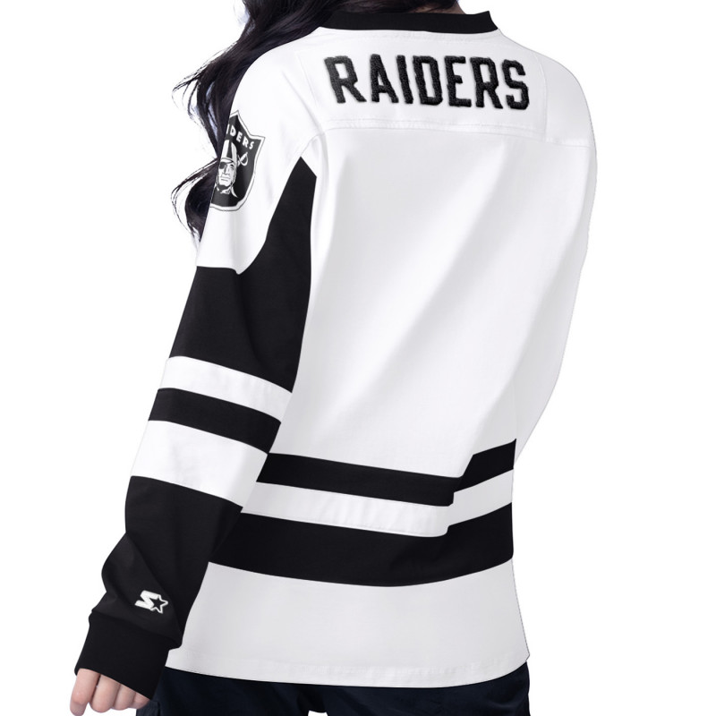 STARTER WOMENS HAT TRICK LONG SLEEVE TUNIC TOP