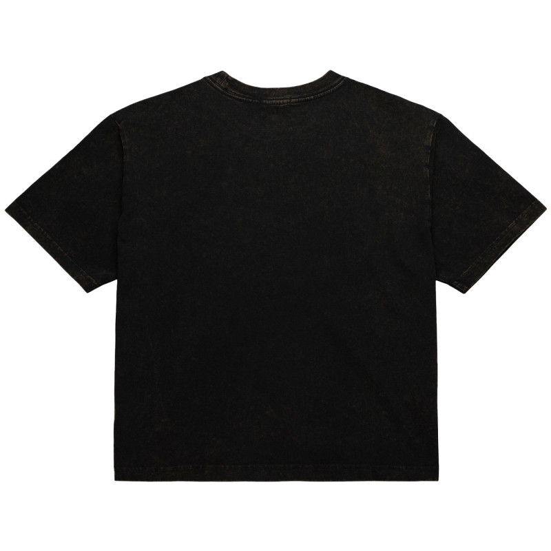 MITCHELL & NESS WOMENS SHORT SLEEVE BOXY CROP TEE