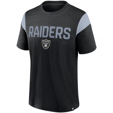 RAIDERS BIG & TALL COLORBLOCKED TEE