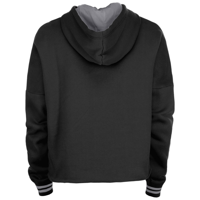 NEW ERA WOMENS RAIDERS CROPPED BOXY HOODIE