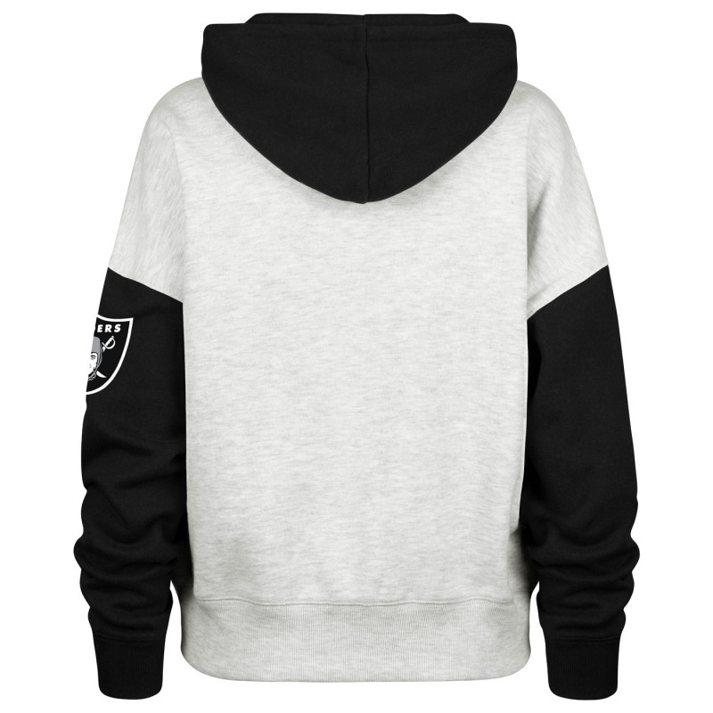 '47 WOMENS RIPLEY COLOR BLOCKED FULL ZIP HOODIE