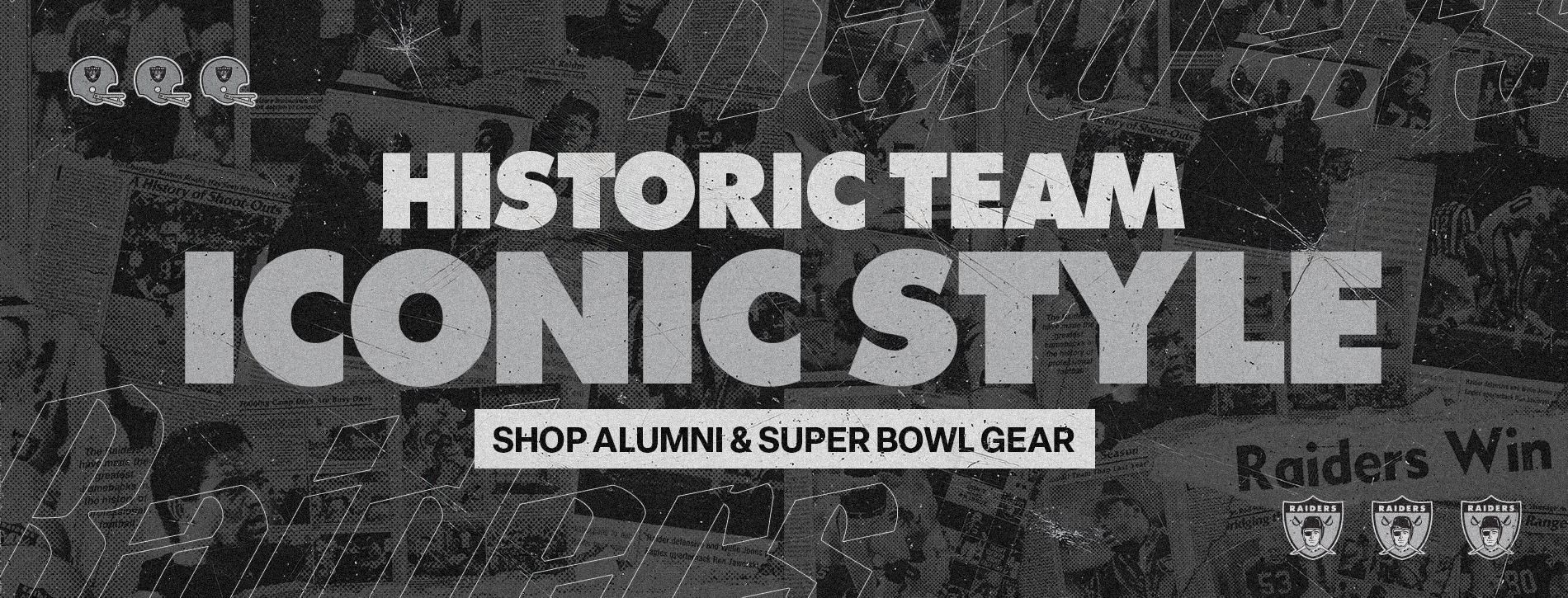 Historic Team Iconic Style Shop Alumni & Super Bowl Gear