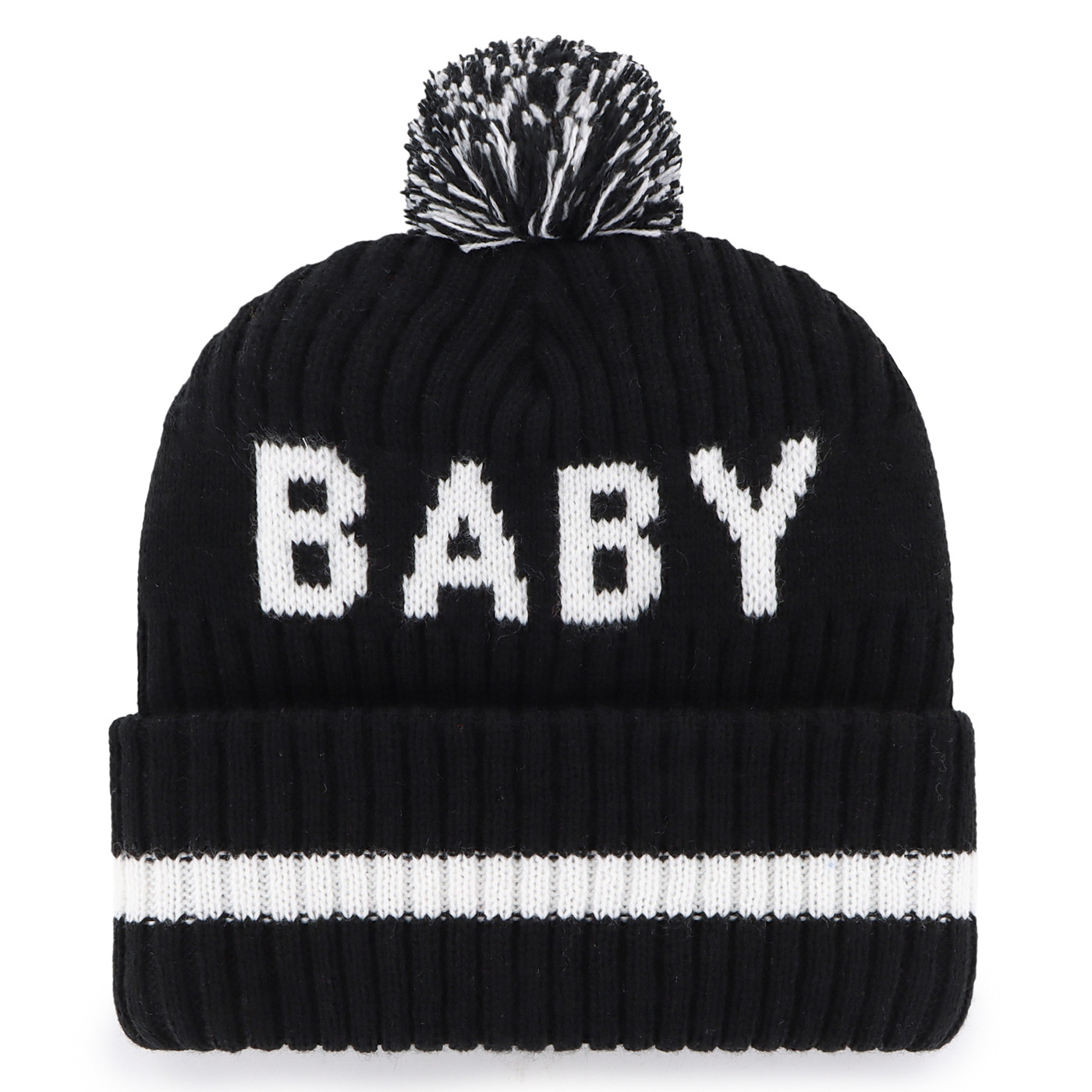 47 RAIDERS JUST WIN BABY BERING CUFF KNIT CAP