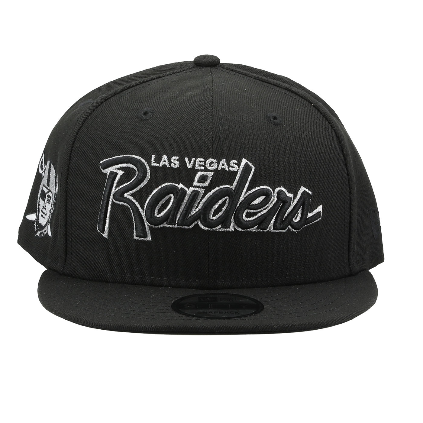 NEW ERA LAS VEGAS RAIDERS 9FIFTY PIRATE SCRIPT CAP