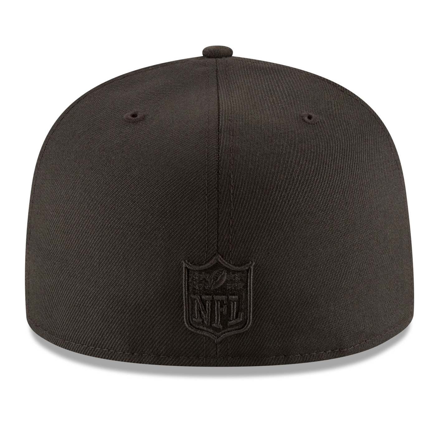 NEW ERA 59FIFTY ALL BLACK TONAL SHIELD CAP