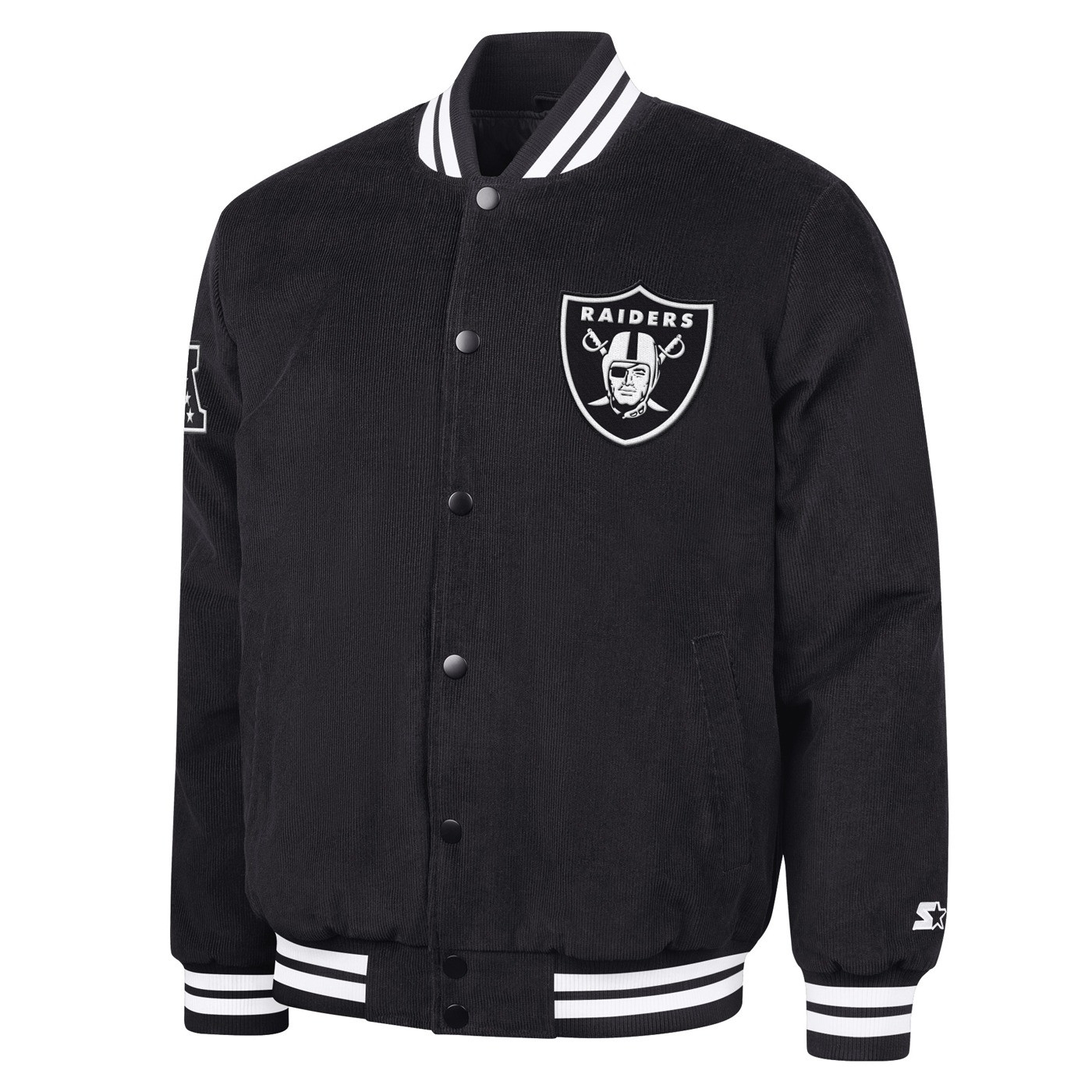 STARTER BLACKOUT VARSITY JACKET
