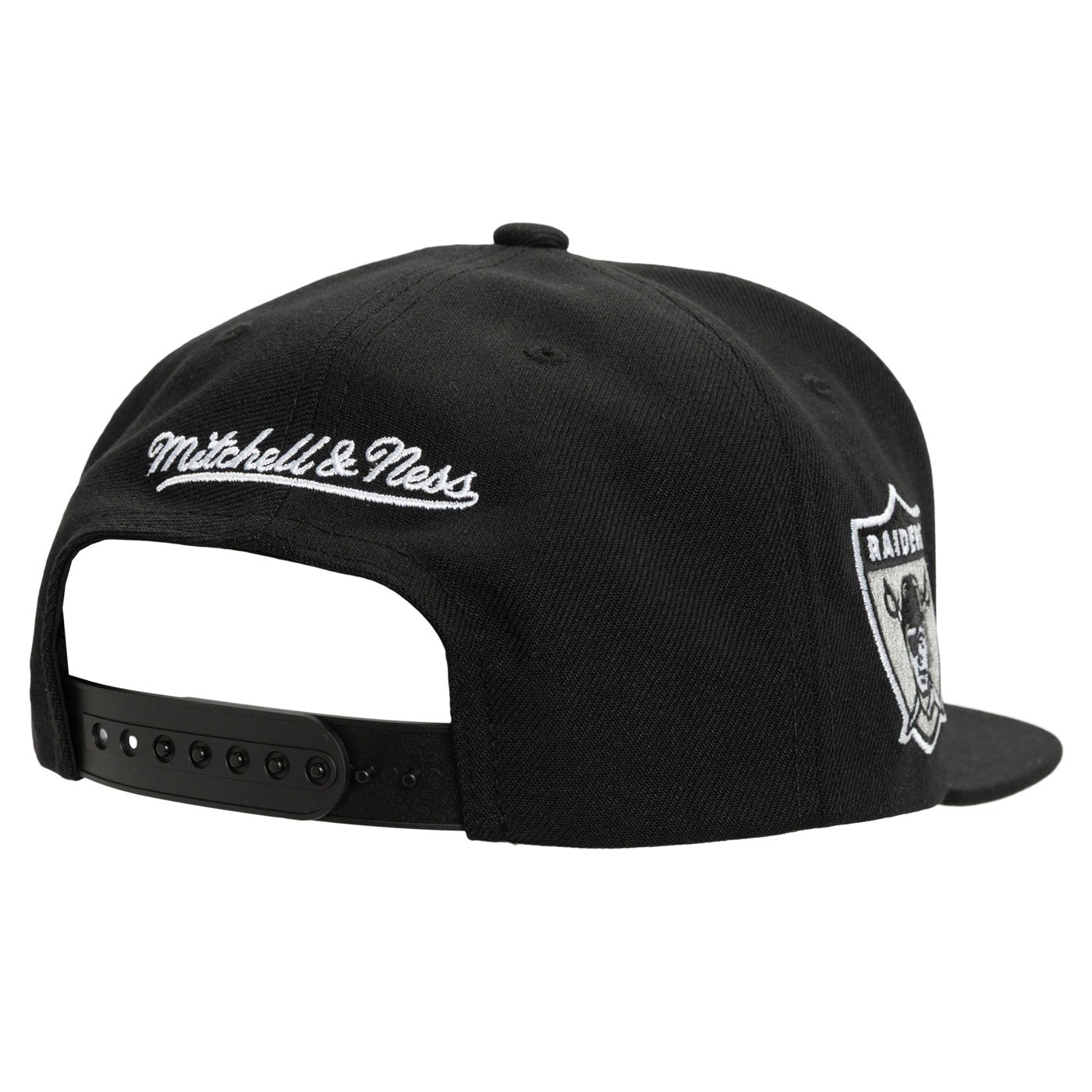 MITCHELL & NESS RAIDERS SUPER BOWL CHAMPIONS STACK SNAPBACK CAP