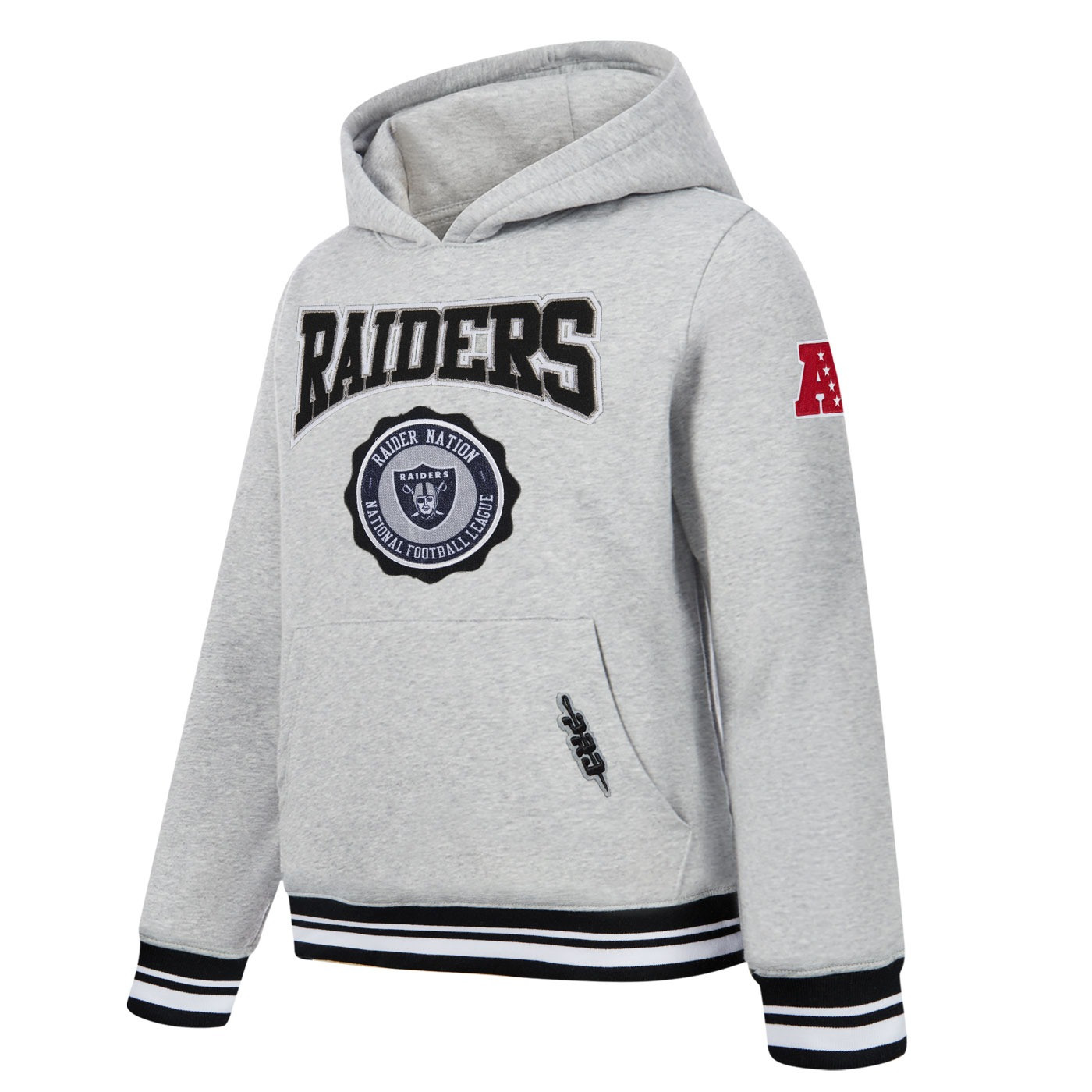 PRO STANDARD RAIDERS YOUTH CREST EMBLEM HOODIE
