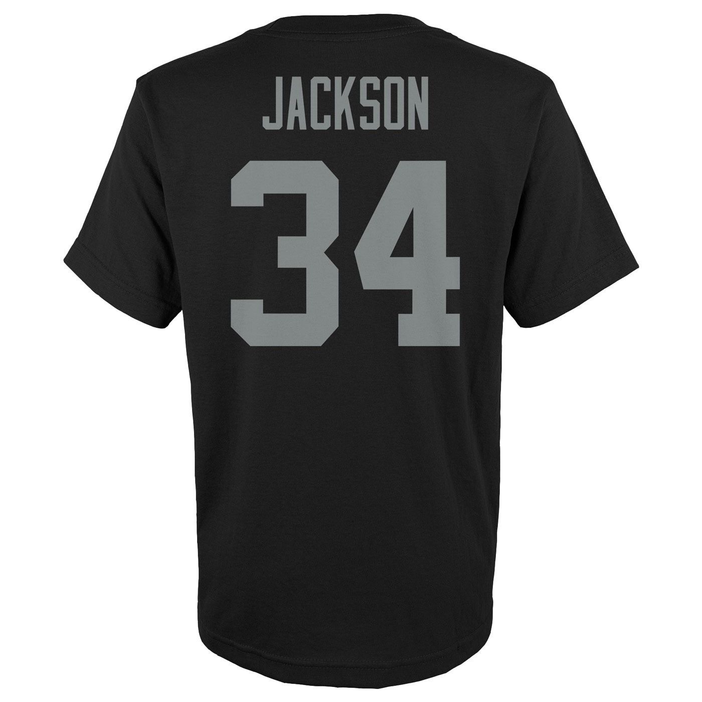 MITCHELL & NESS YOUTH RAIDERS BO JACKSON NAME AND NUMBER TEE