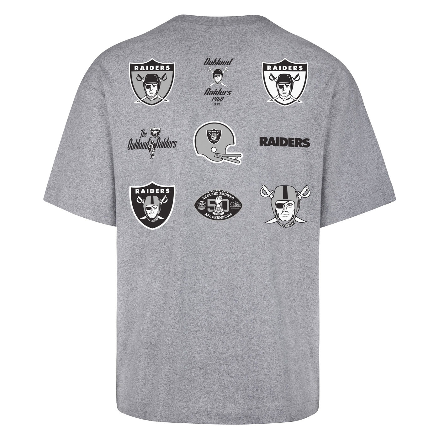 47 RAIDERS HISTORY LOCK FOUNDATION TEE