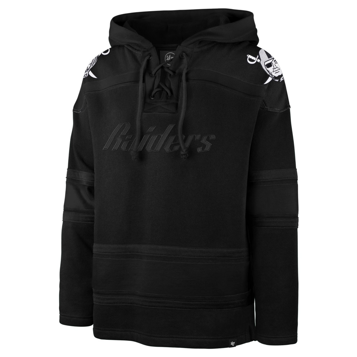 47 RAIDERS HERITAGE WORDMARK SUPERIOR LACER HOODIE