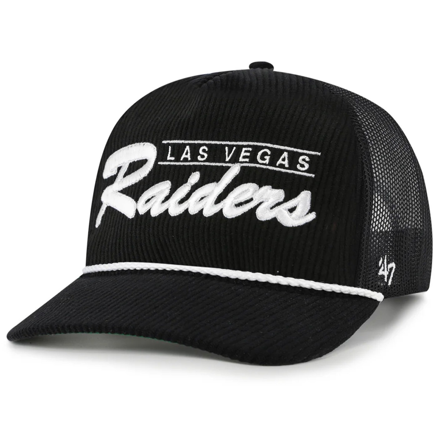 47 LAS VEGAS RAIDERS DOUBLE HEADER MESH HITCH CAP