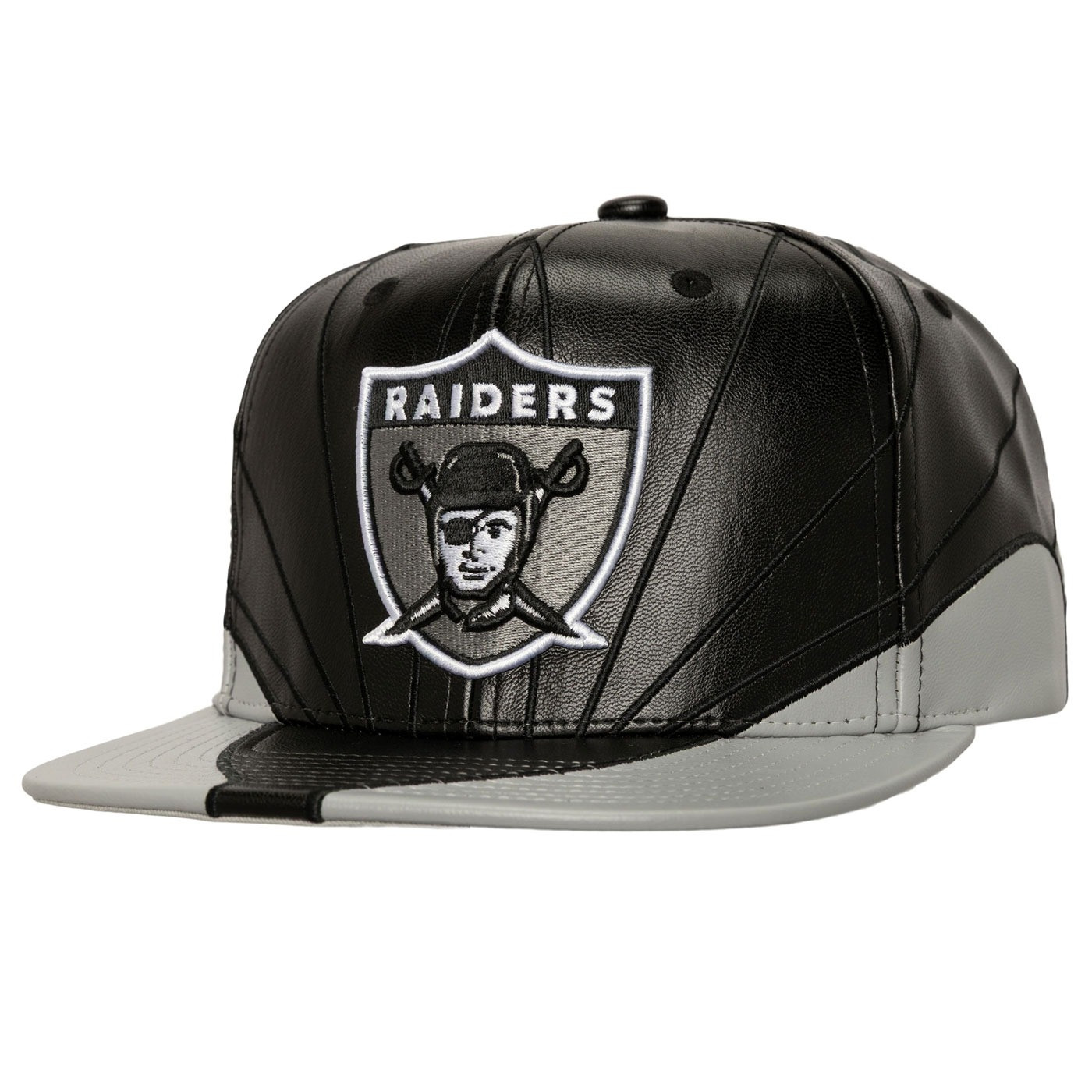 MITCHELL NESS RAIDERS DAY 12 SNAPBACK CAP