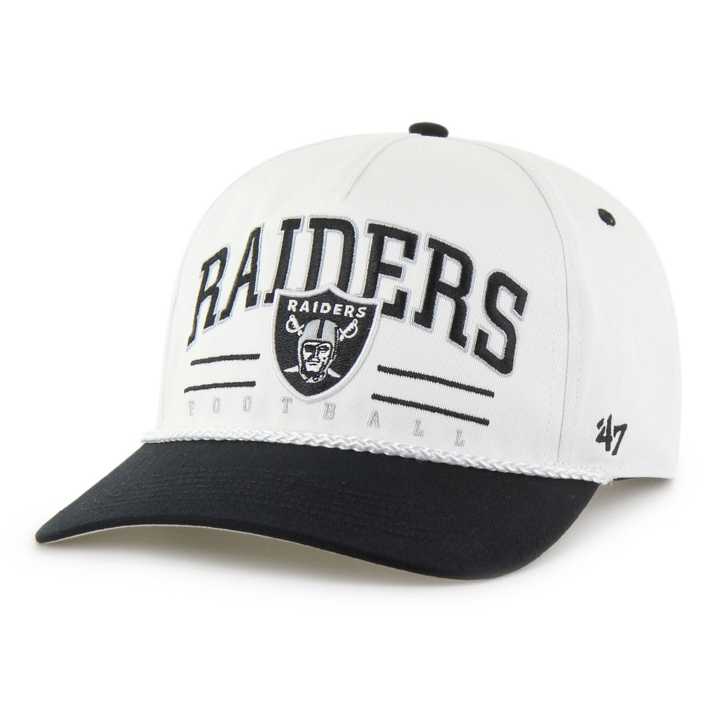 47 RAIDERS FOOTBALL ROSCOE TWO TONE CAP