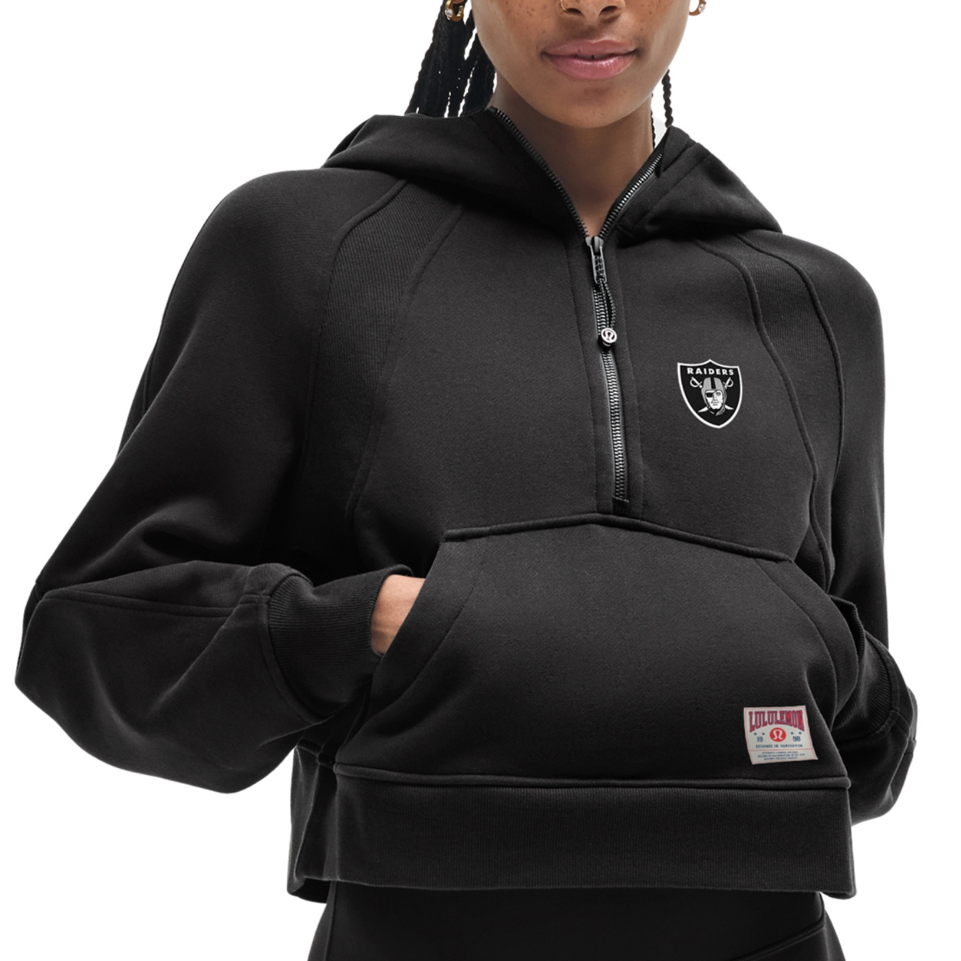 lululemon フルジップフーディ　パーカー　Scuba S ブラック Scuba Oversized Full-Zip Hoodie | Women's Hoodies & Sweatshirts