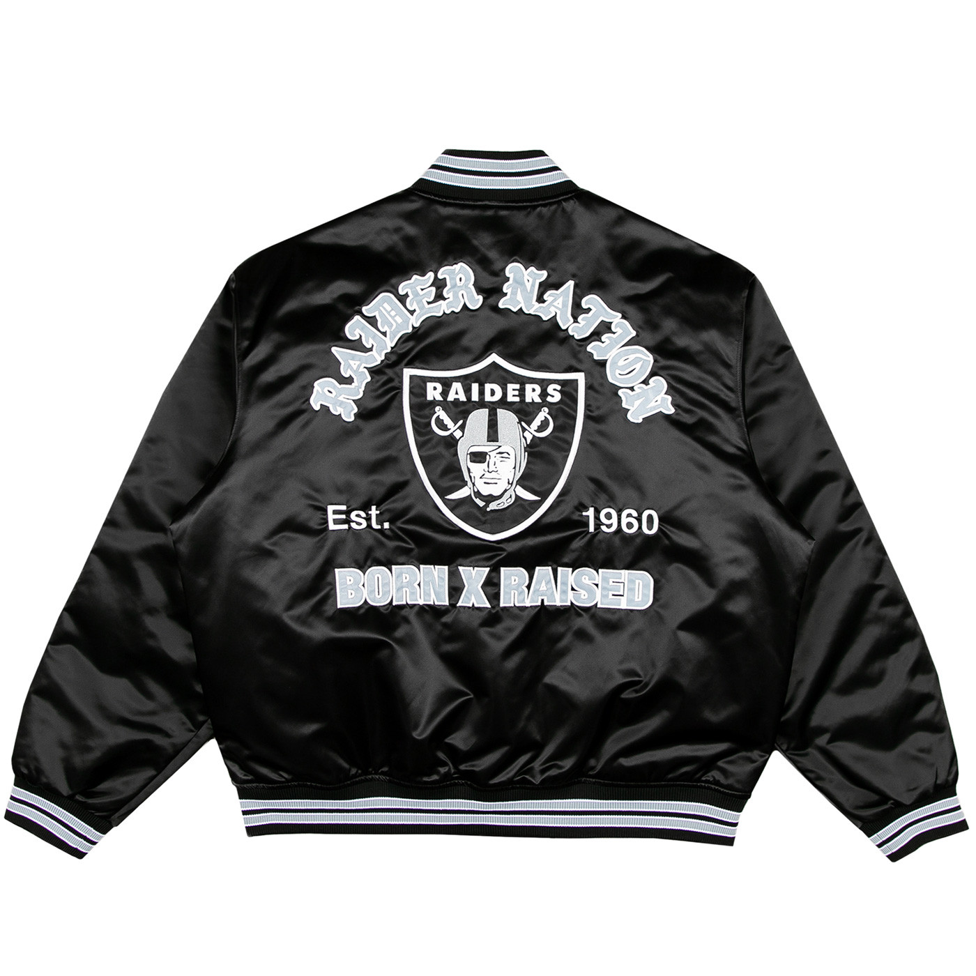 BORN X RAISED RAIDERS STADIUM JACKET