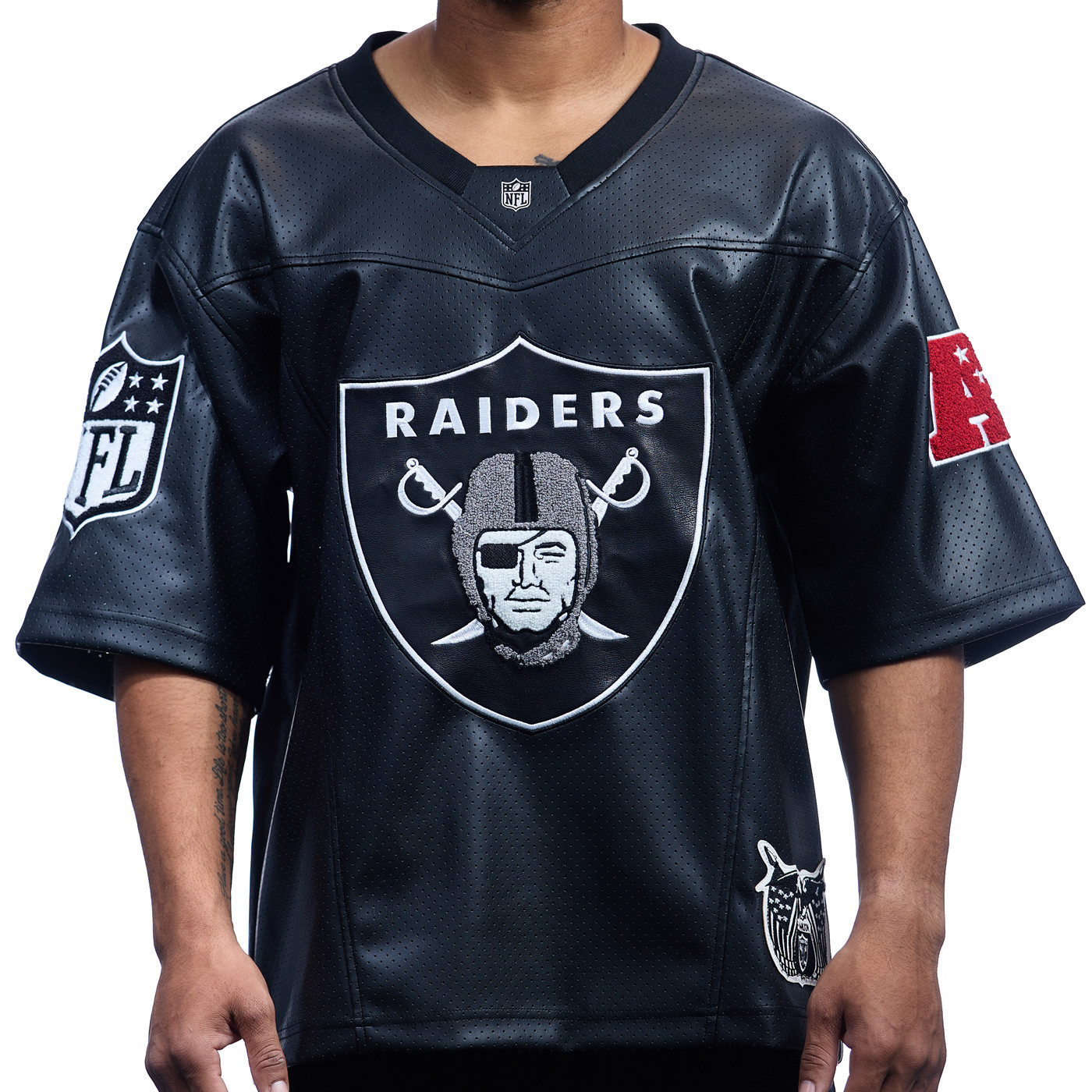 JEFF HAMILTON VEGAN LEATHER JERSEY