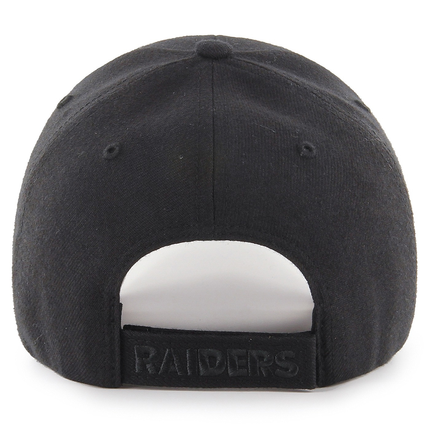 47 RAIDERS BLACK TONAL MVP CAP