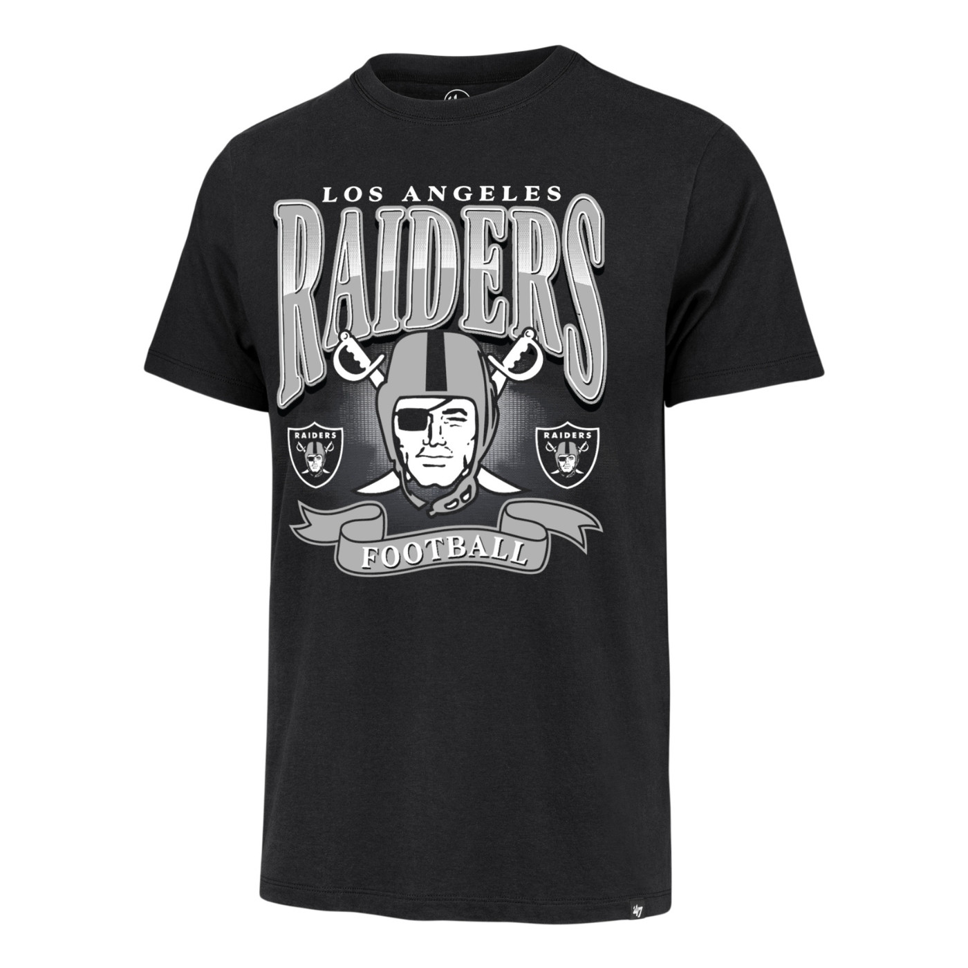 LOS ANGELES RAIDERS Footballshirt 黒 NFL 47 LOS ANGELES RAIDERS CHROMETOWN FRANKLIN TEE