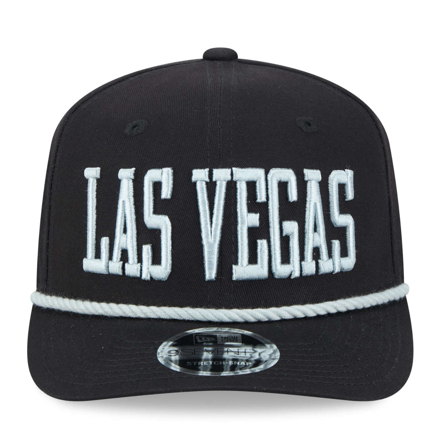 NEW ERA LAS VEGAS RAIDERS 9SEVENTY SHIELD ROPE CAP