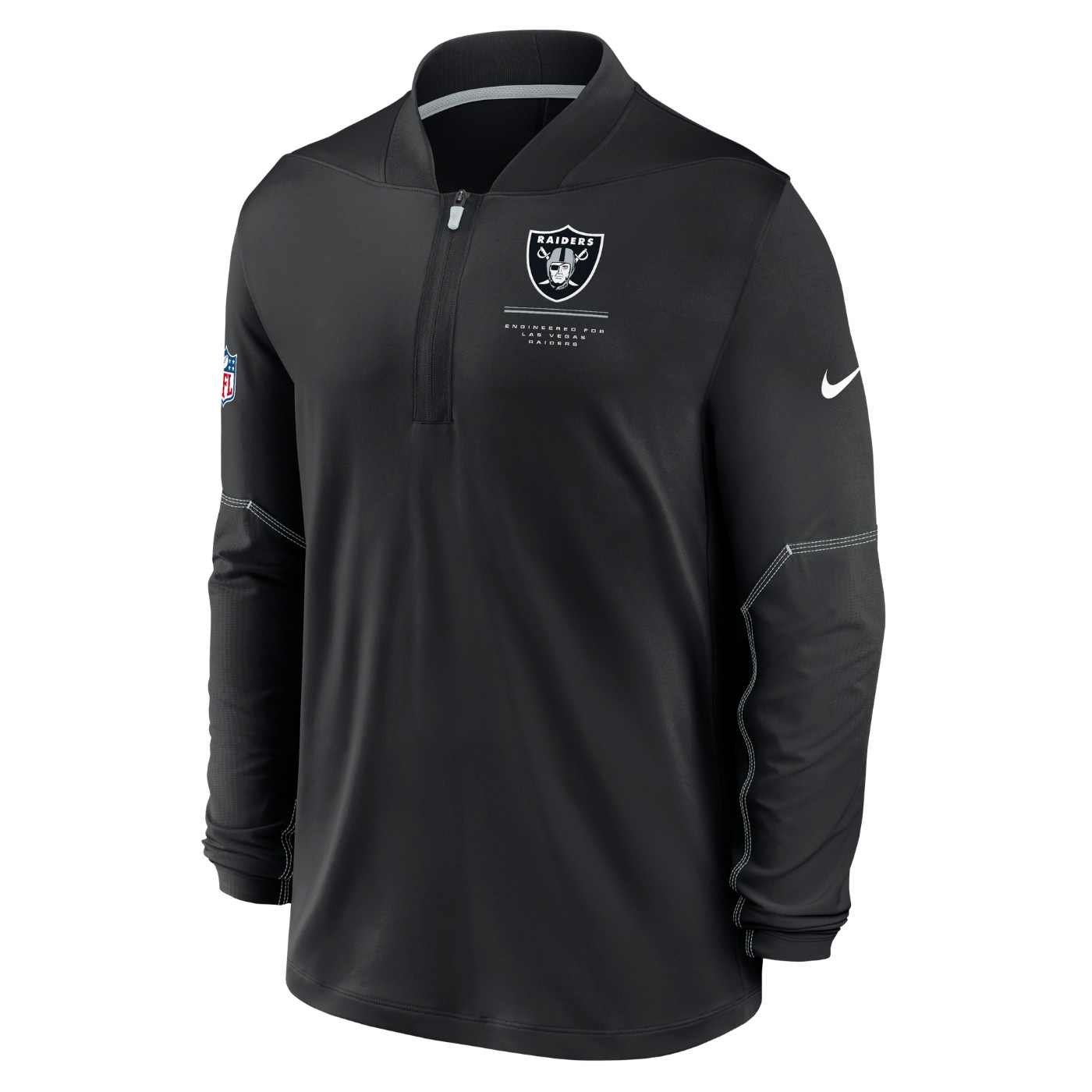 NIKE LAS VEGAS RAIDERS HALF-ZIP