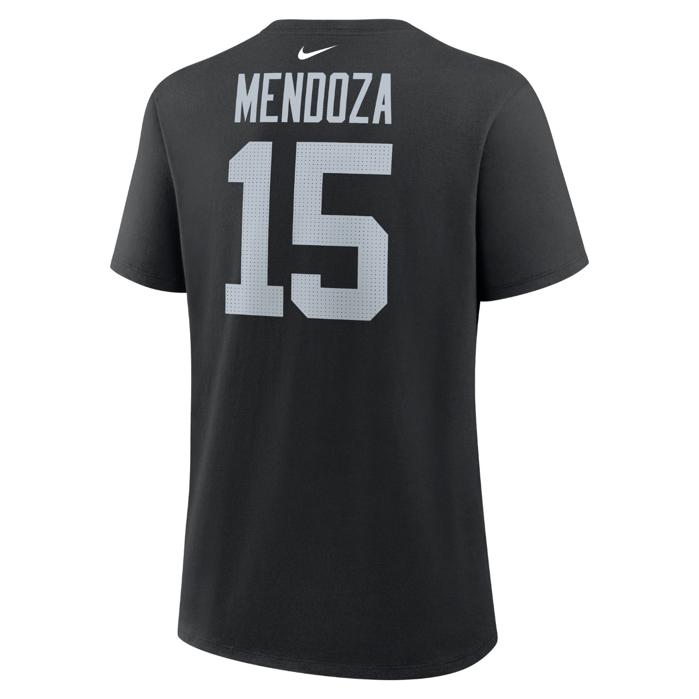 Raiders Fernando Mendoza Nike Name And Number Tee T-Shirt