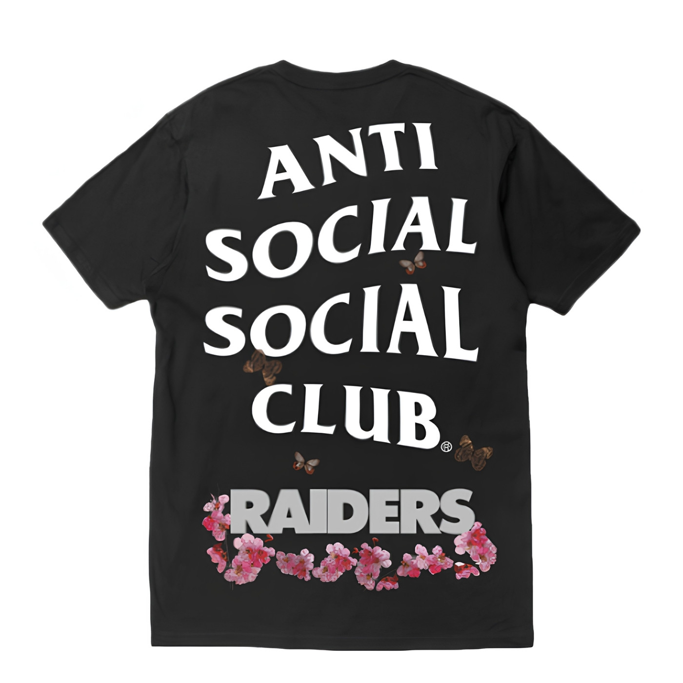 ANTI SOCIAL SOCIAL CLUB RAIDERS TEAM BLOSSOM TEE