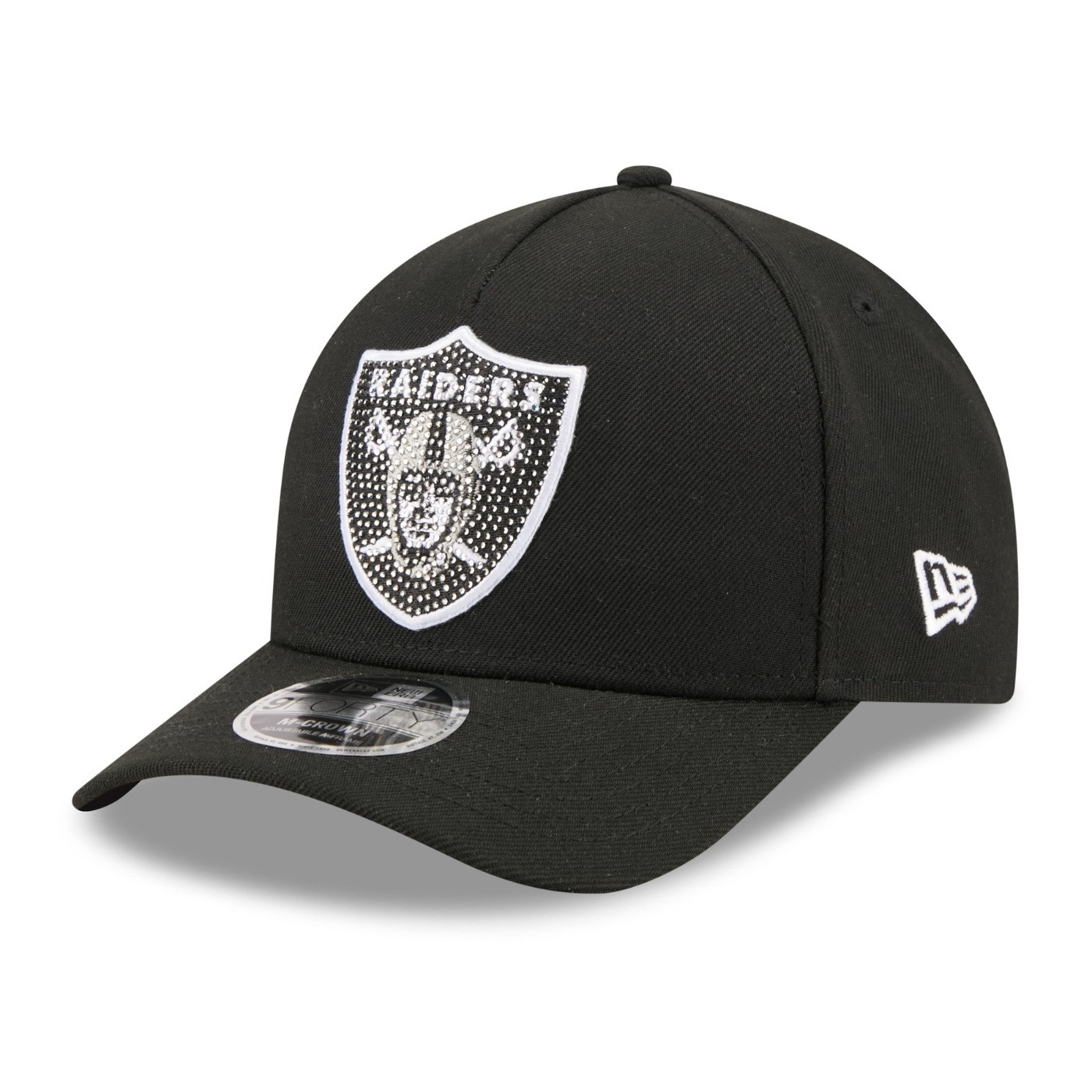 NEW ERA RAIDERS 9FORTY RHINESTONE PATCH CAP