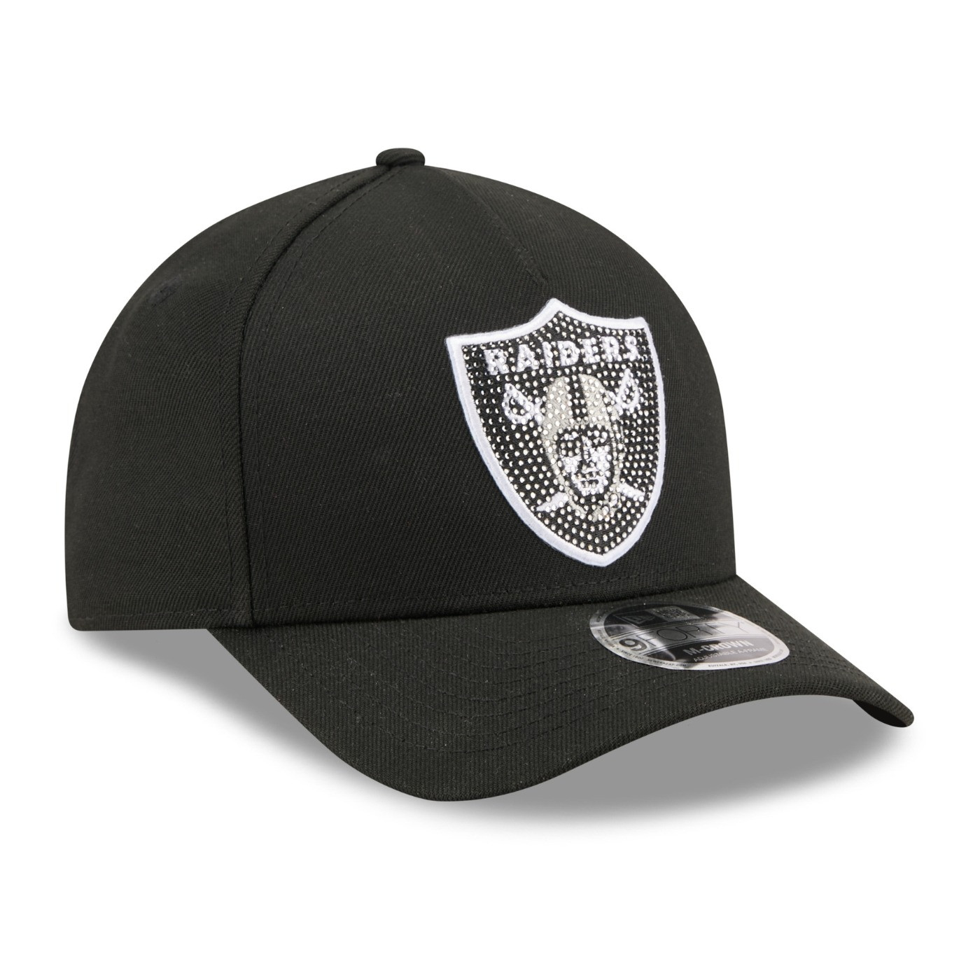 NEW ERA RAIDERS 9FORTY RHINESTONE PATCH CAP