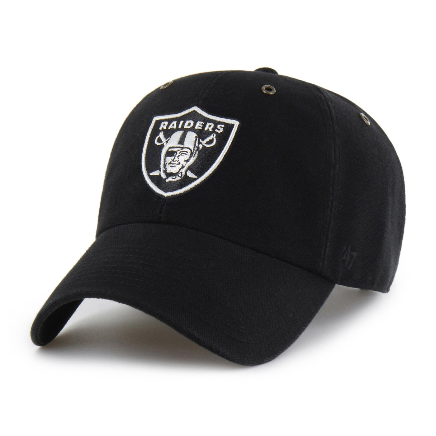 47 CARHARTT X RAIDERS BLACK CLEAN UP CAP