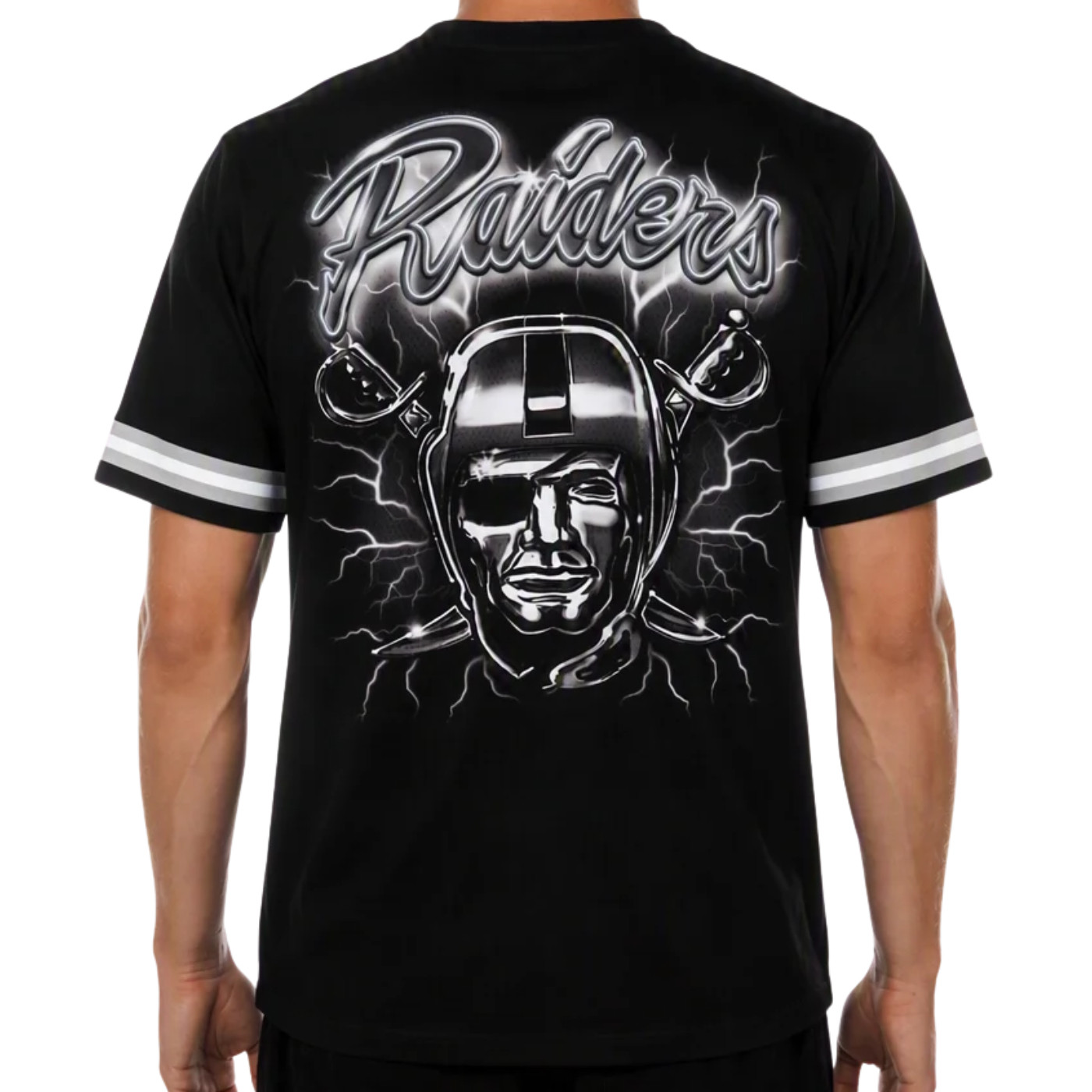 NEW ERA RAIDERS PIRATE MESH BASEBALL FASHION JERSEY