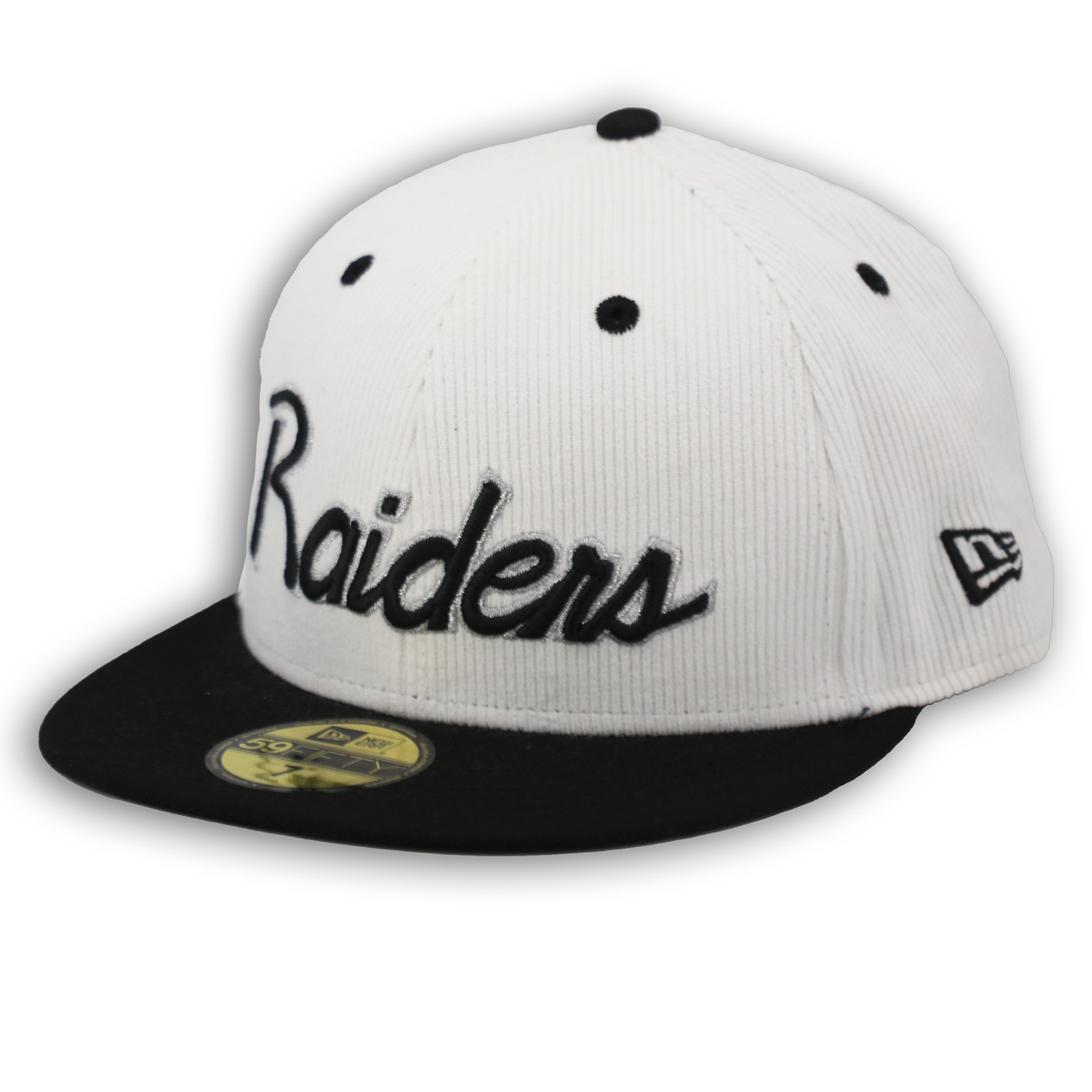 New Era Raiders 59FIFTY Two Tone Corduroy Cap | Official Raiders