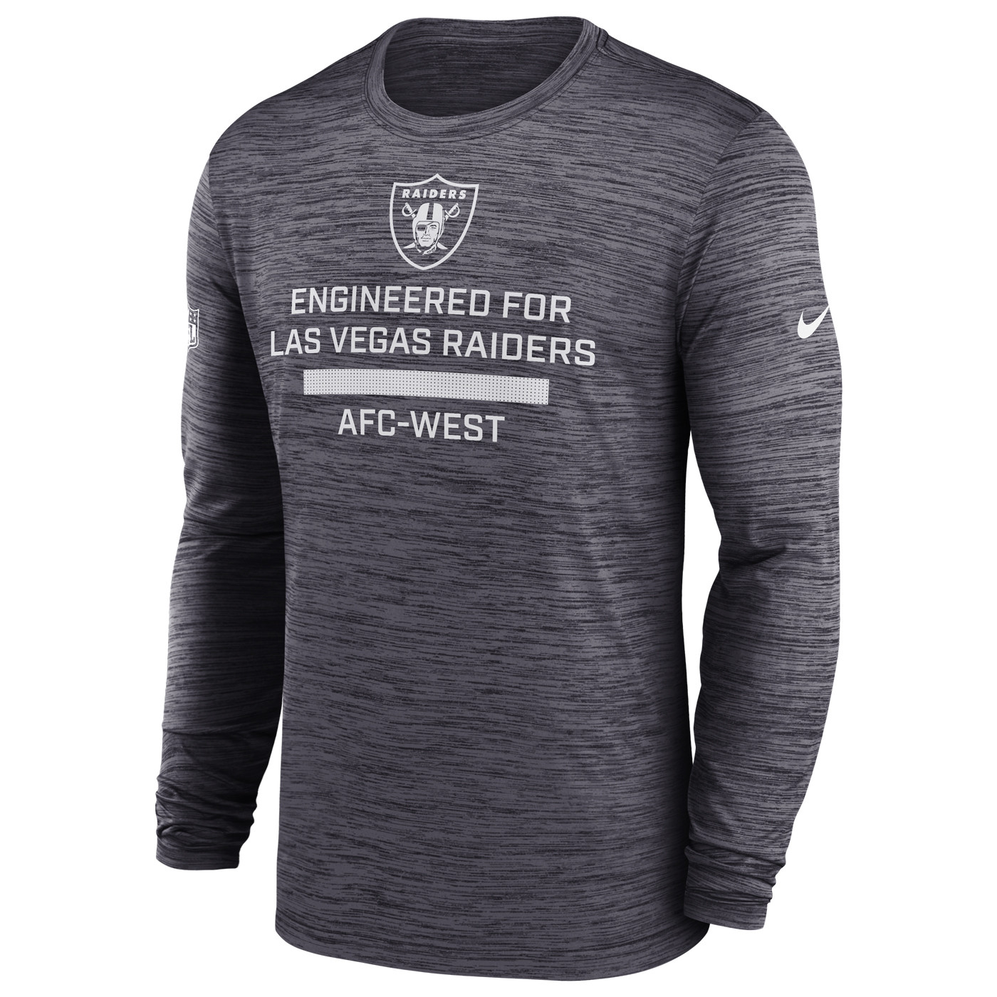 raiders long sleeve dri fit