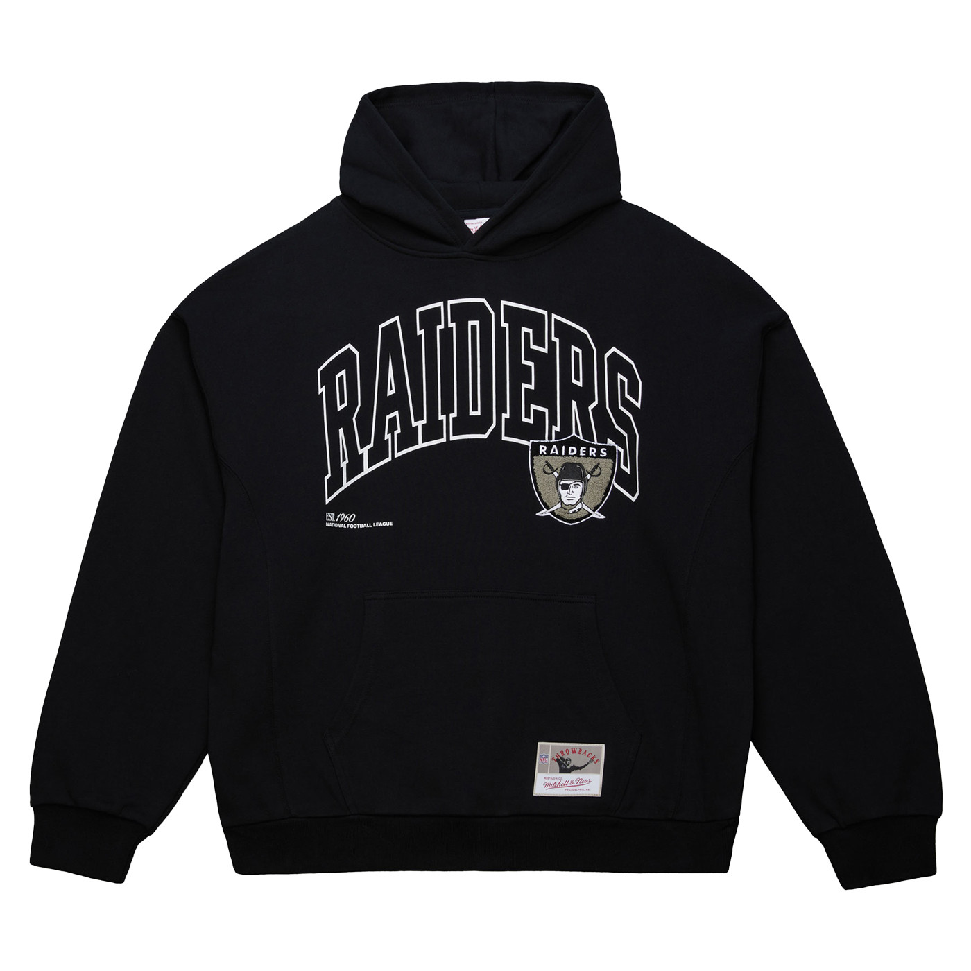 MITCHELL & NESS RETRO LOGO HOODIE